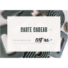 Carte Cadeau d'une valeur de 100 francs à offrir à qui vous voulez !