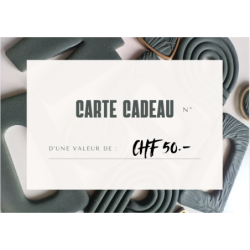 Carte cadeau de 50 chf